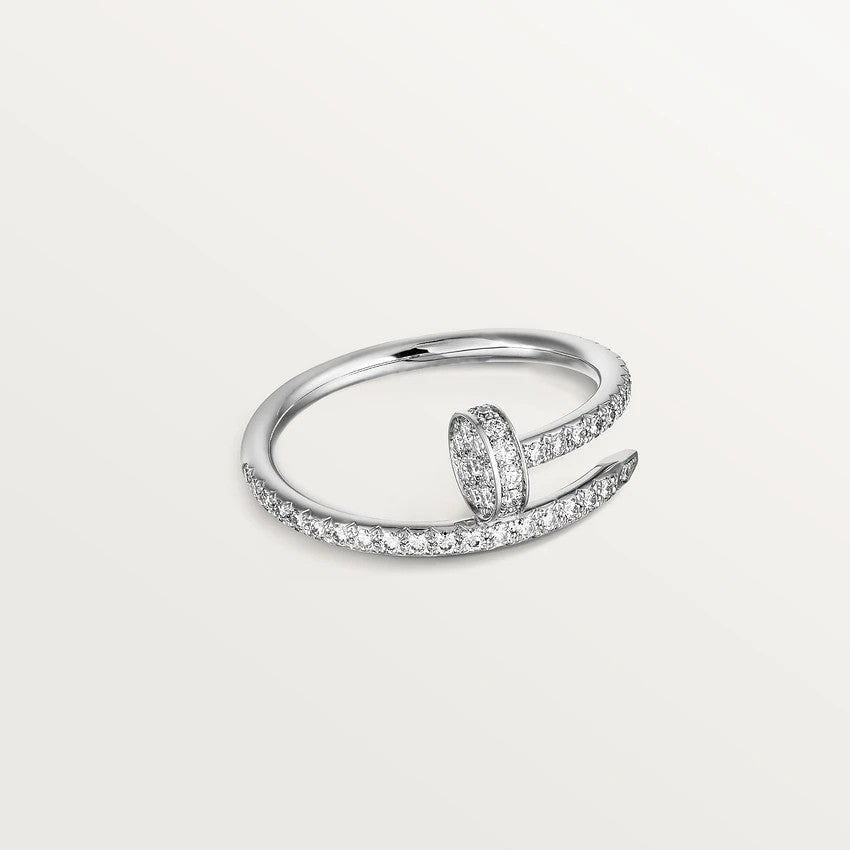 [ラブラッキー]ジャステリング 1.8MM シルバー ダイヤモンド