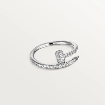 [ラブラッキー]ジャステリング 1.8MM シルバー ダイヤモンド