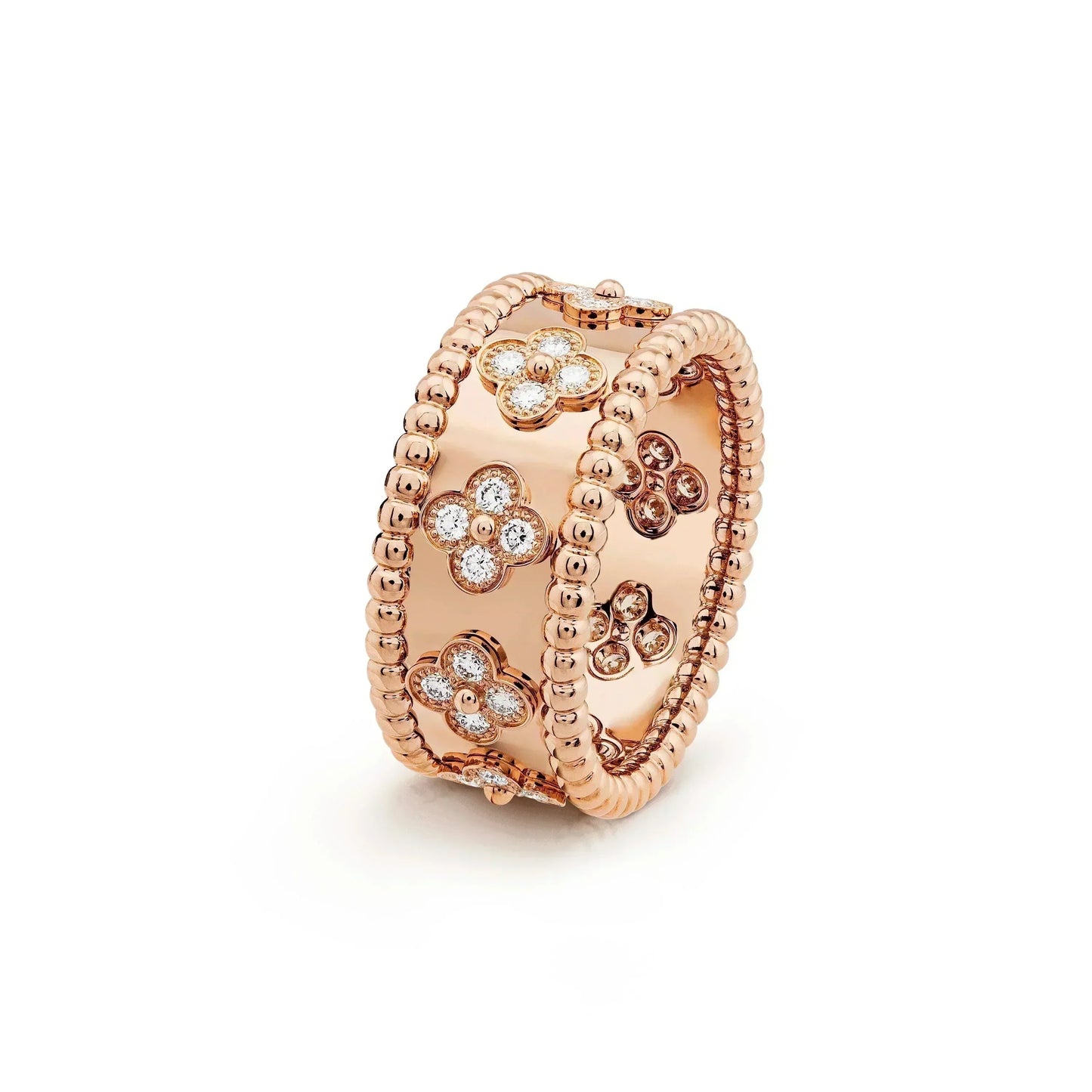 [Love Lucky]CLOVER KALEIDOSCOPE RING 10MM