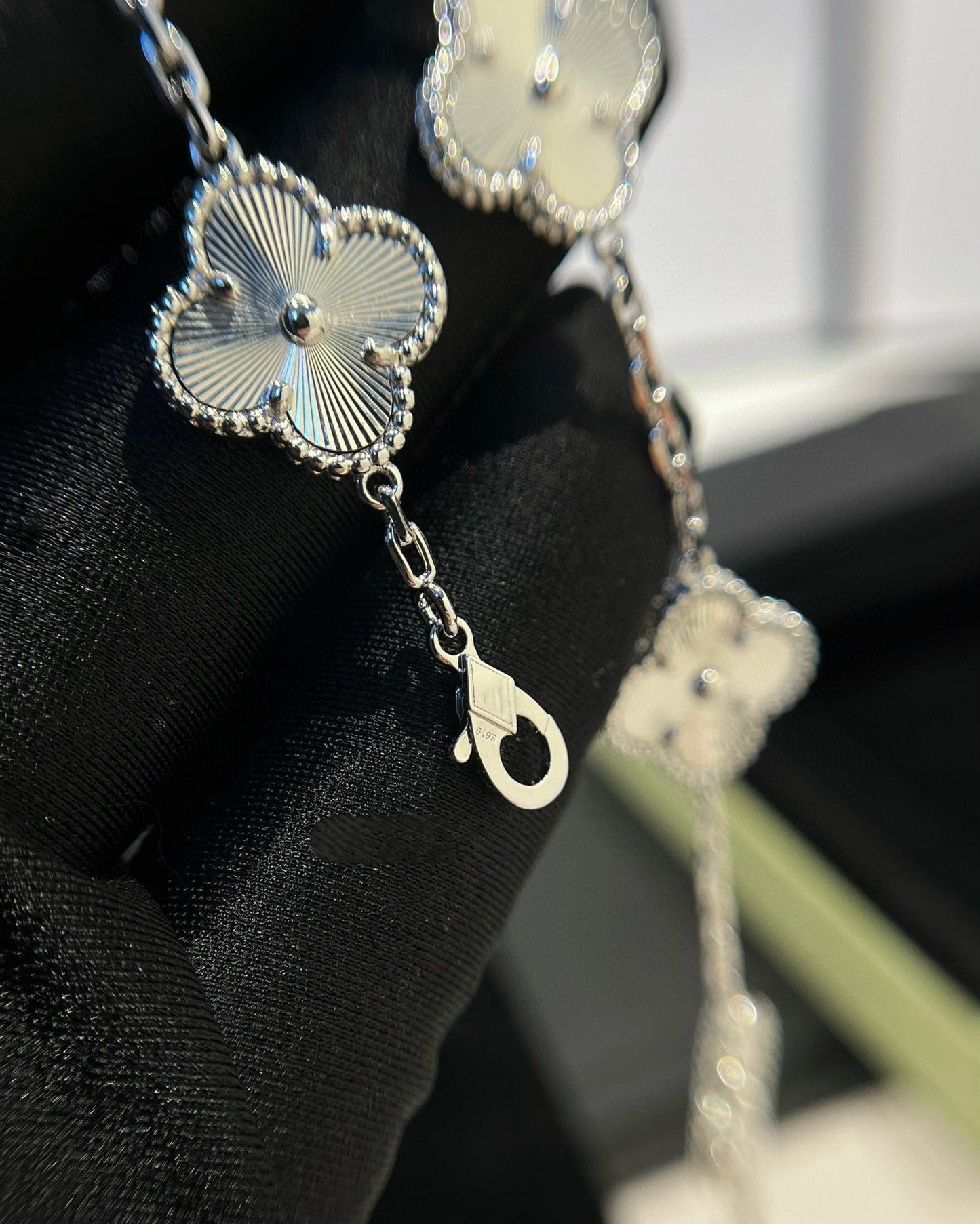 [Love Lucky]CLOVER SILBER 5 MOTIVE ARMBAND 